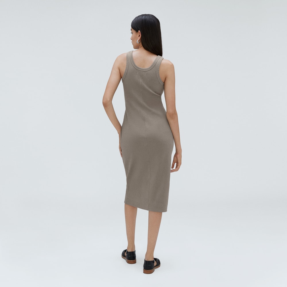 The ’90s Rib Dress | Clay