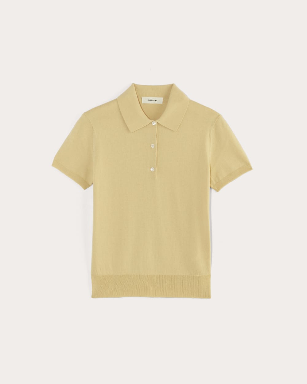 The Polo in Cotton Cashmere | Parsnip