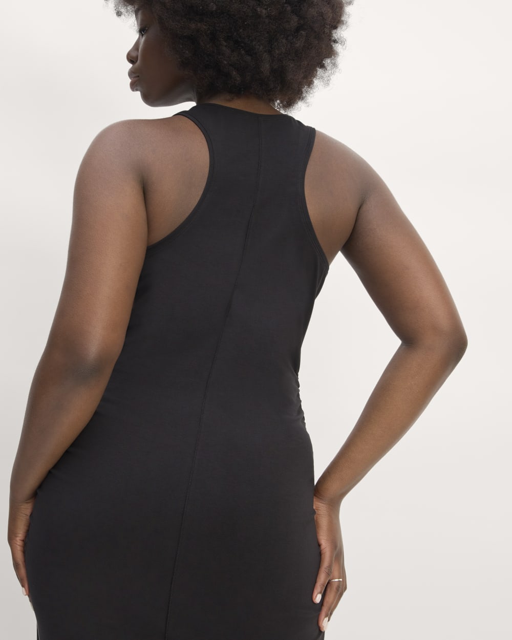 The Form Racerback Dress | Black