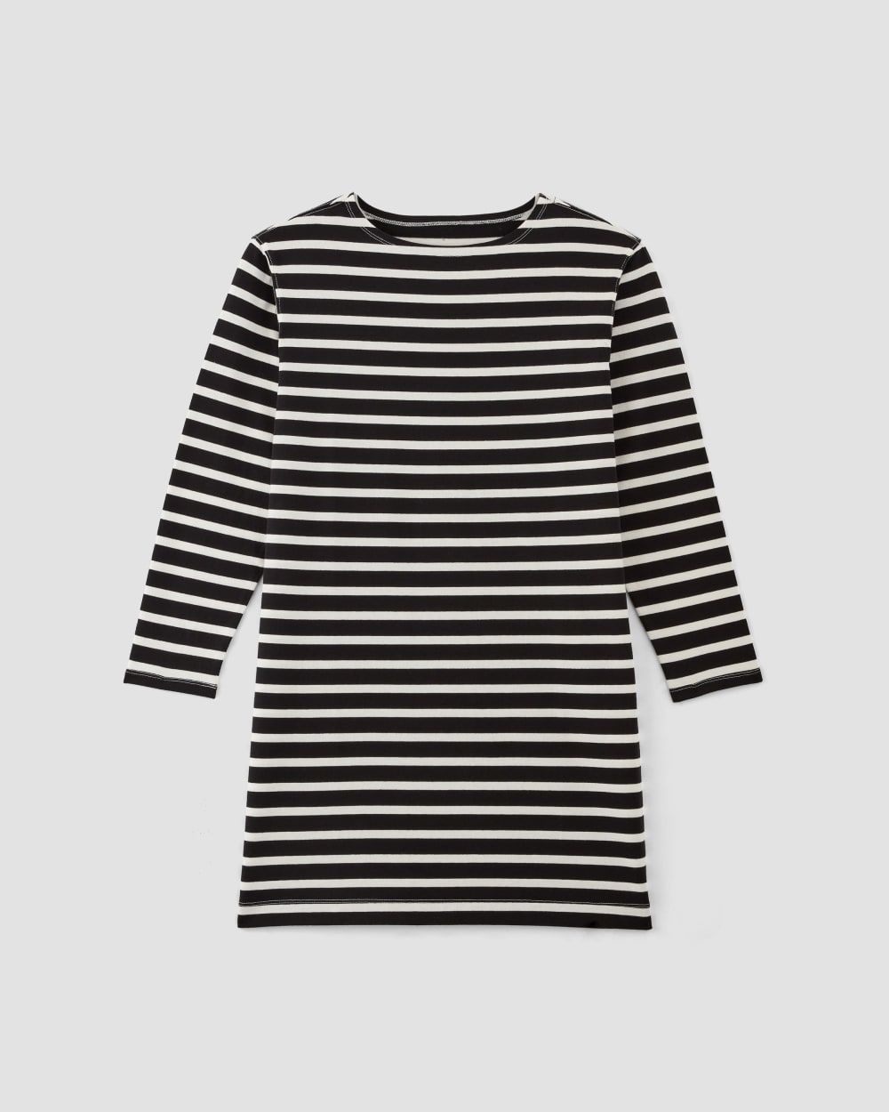 The Mariner Dress | Black / Bone