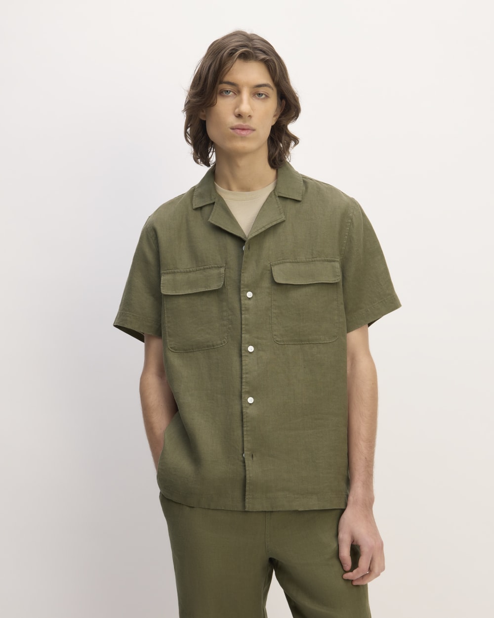 The Resort Shirt in Linen | Kalamata