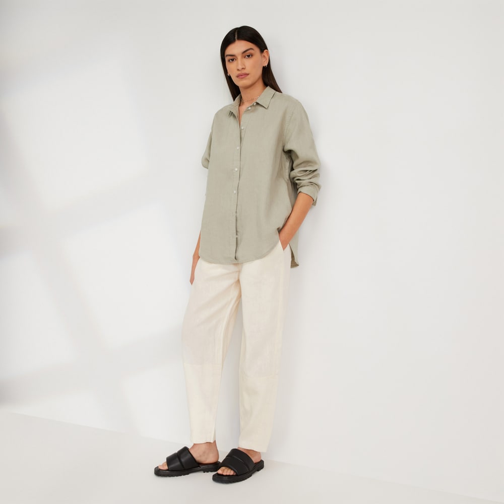 The Must-Have Shirt in Linen | Seagrass
