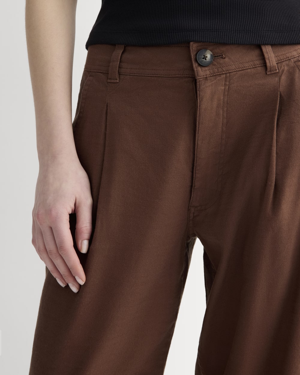 The Everywhere Pant in Stretch Linen | Cedarwood