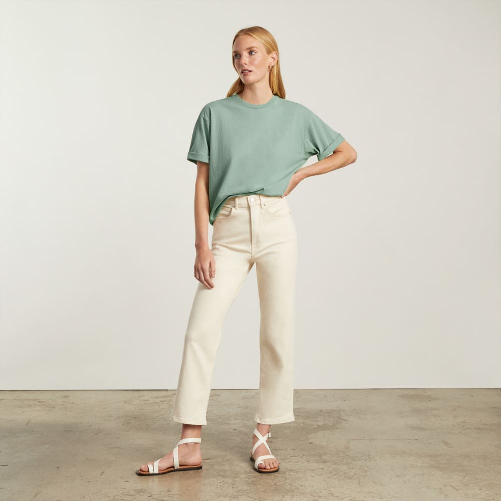 The Everyone Premium Weight Tee | White Sage