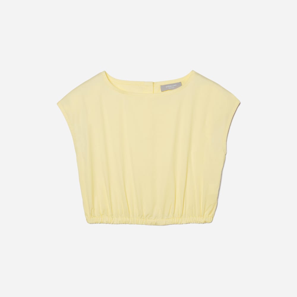 The Bubble Top | Pastel Yellow