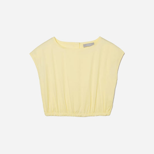 The Bubble Top | Pastel Yellow