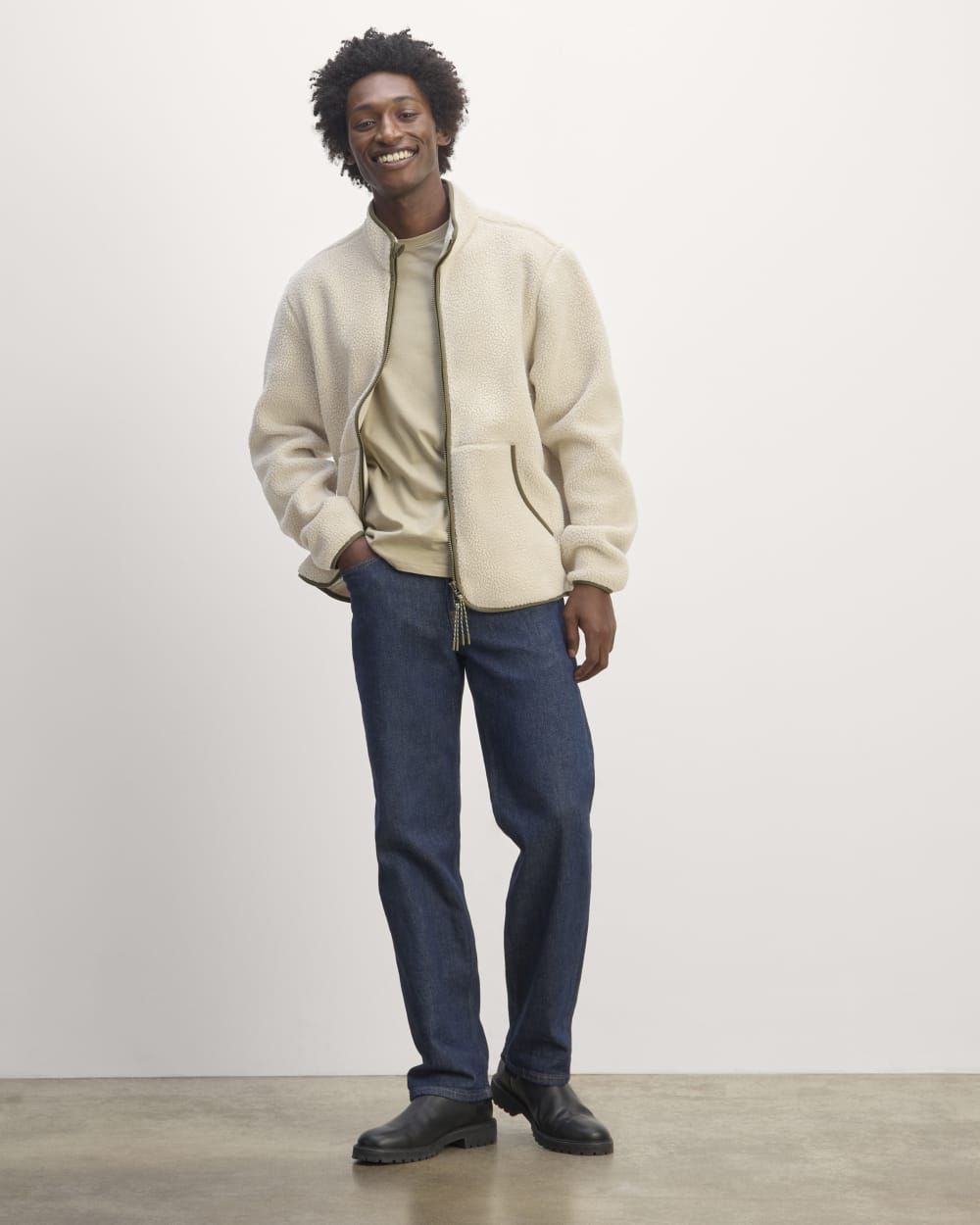 The Teddy Fleece | Heather Oat