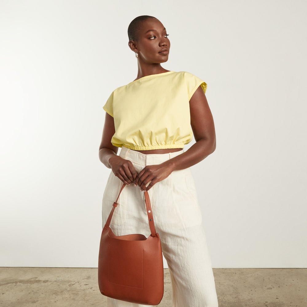 The Bubble Top | Pastel Yellow