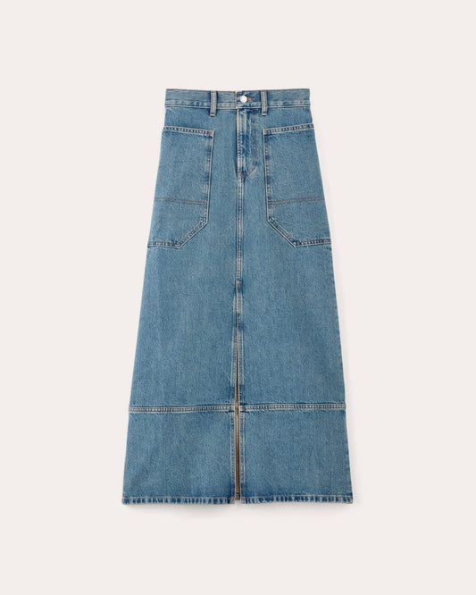 The Gardener Skirt | Medium Indigo
