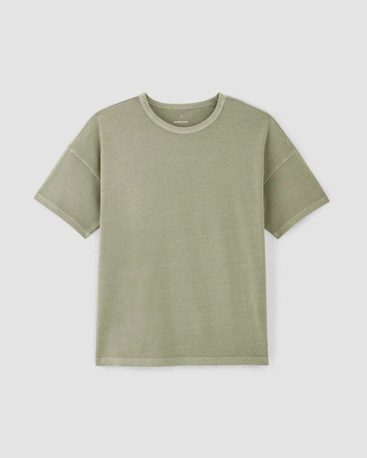 The Boyfriend Tee in Essential Cotton | Seagrass