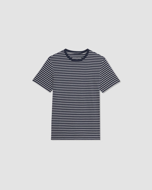 The Essential Organic Crew |  Navy / Bone