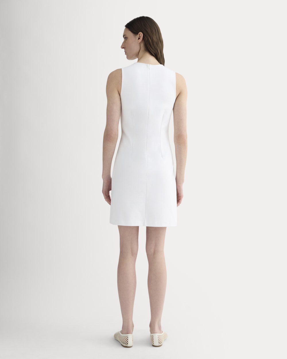 The Dream '90s Shift Dress | White