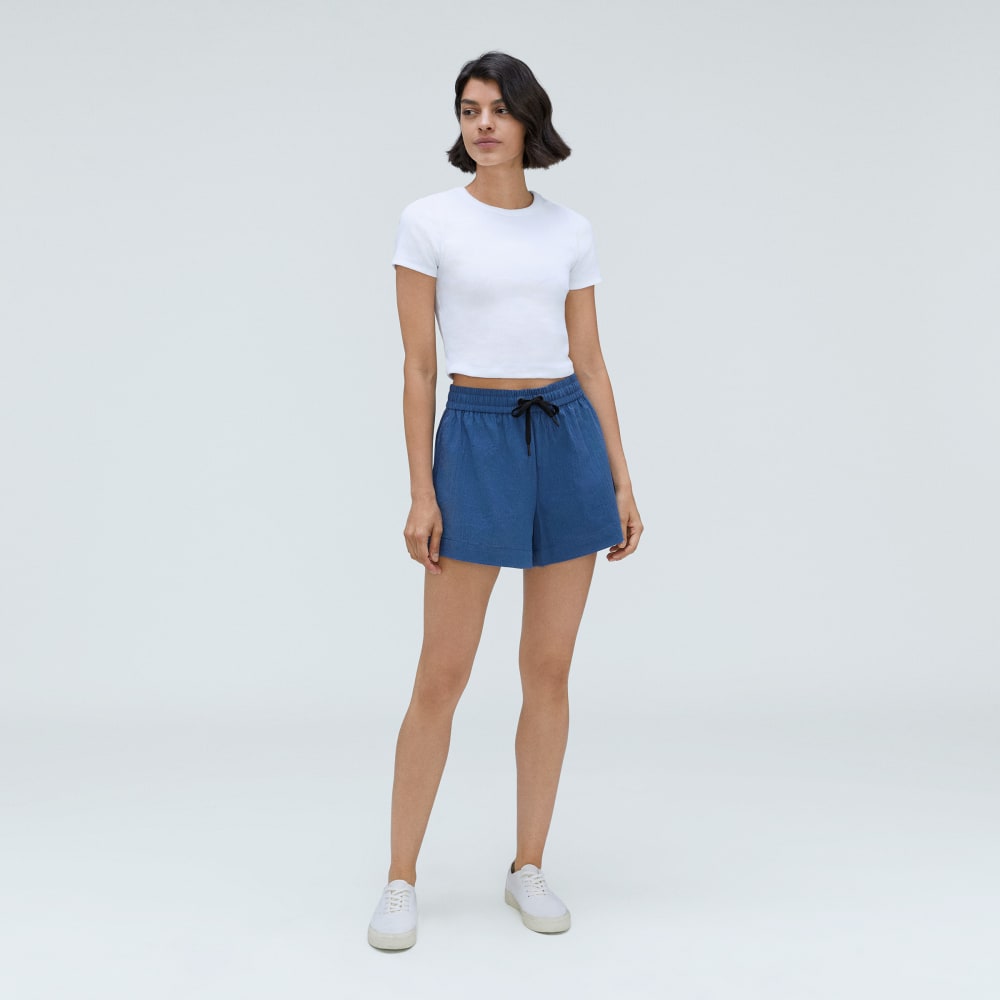 The Seersucker Boxer Short | Deep Blue