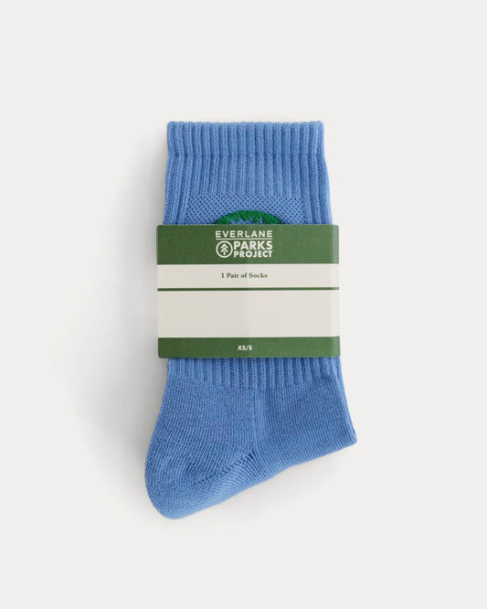The Everlane x Parks Project Sock | Blue Opal