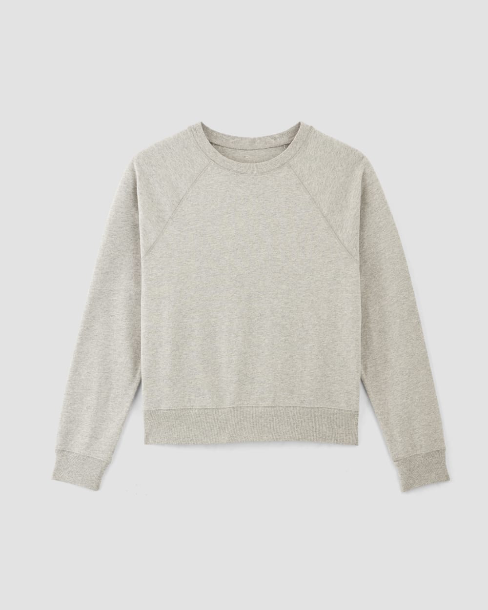 The Off-Duty Long-Sleeve Tee | Pale Heather Grey