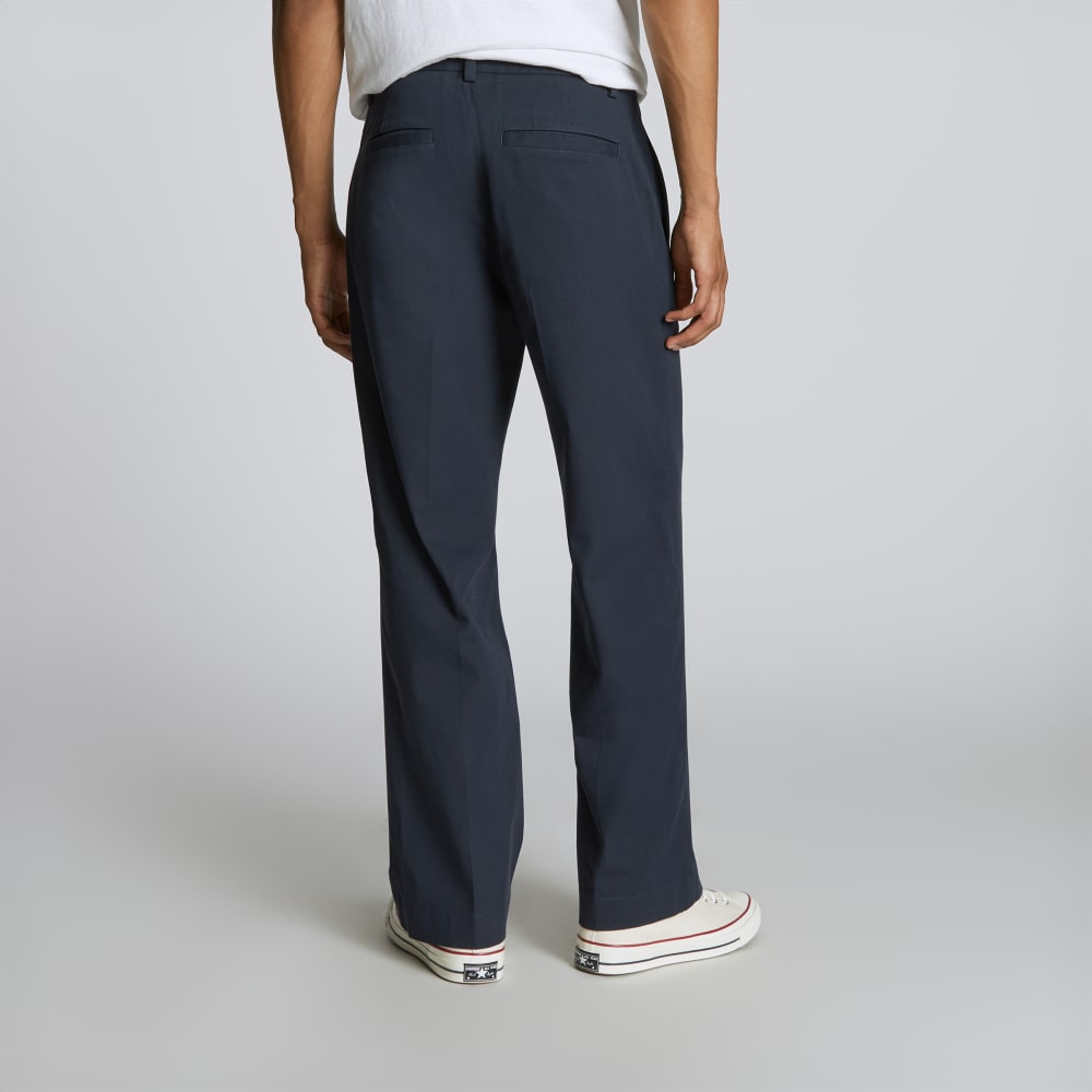 The Wide Leg Performance Chino | Deep Navy