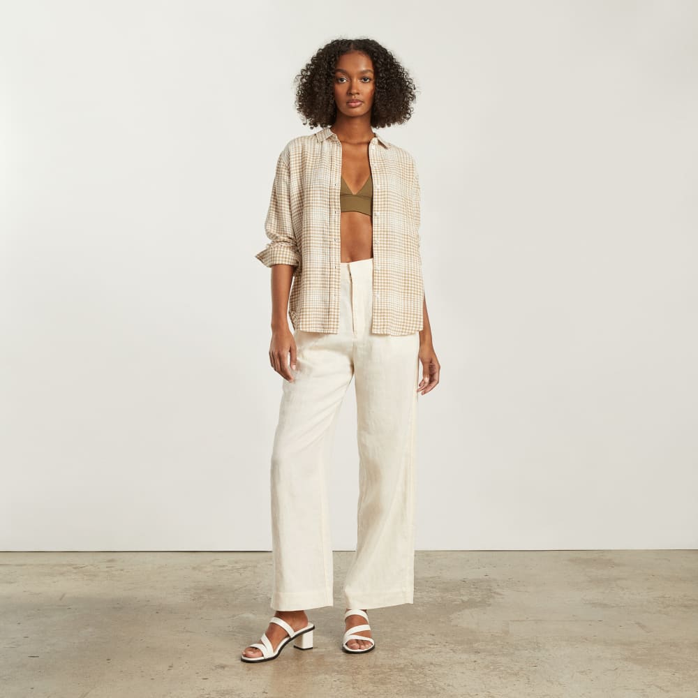 The Must-Have Shirt in Linen | Iced Coffee Grid