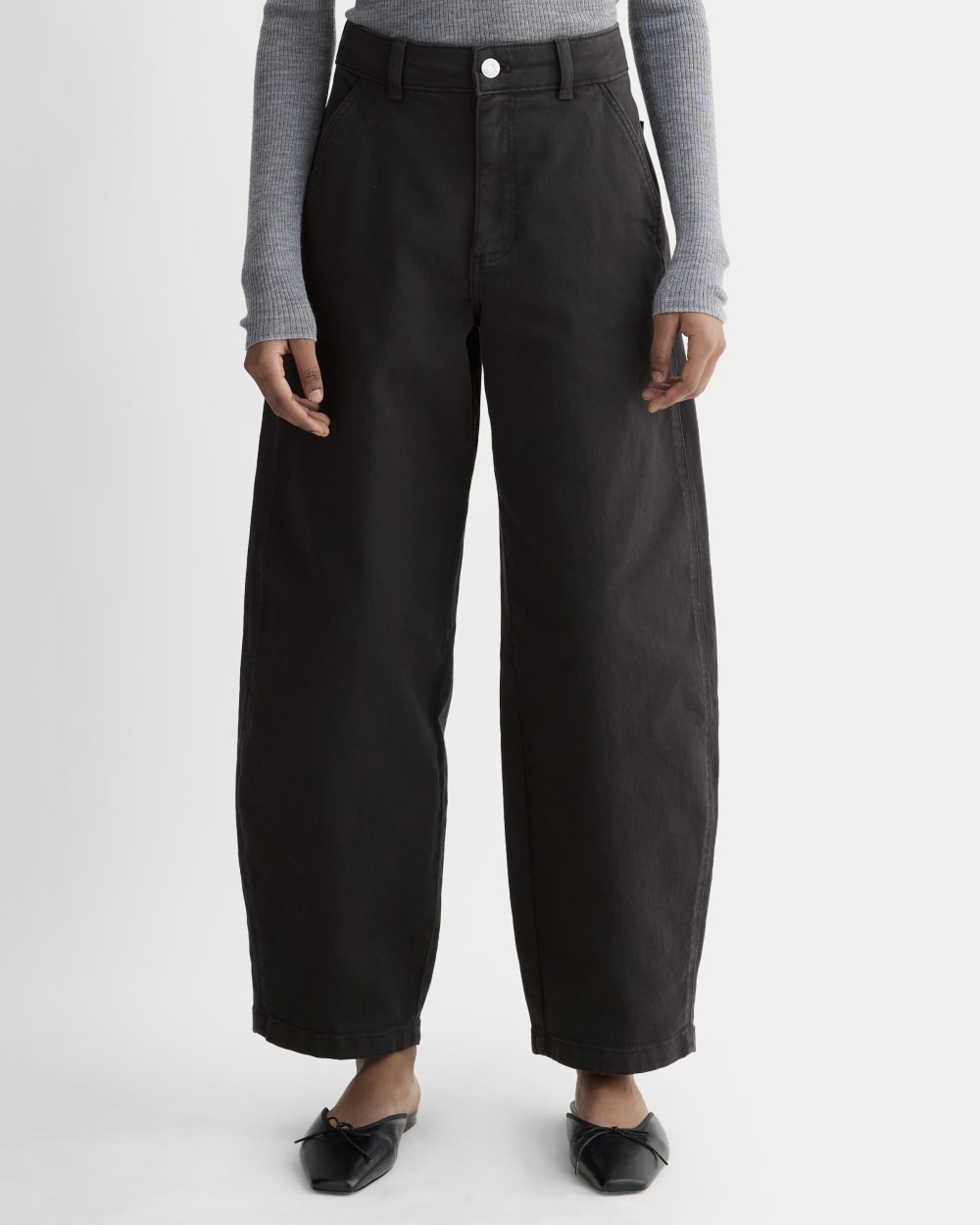 The Utility Curve Pant | Black