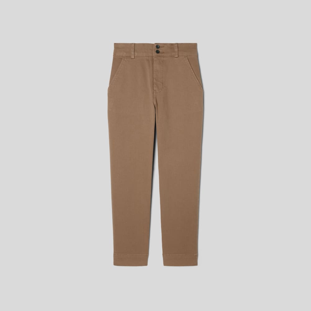 The Organic Straight-Leg Pant | Toasted Coconut