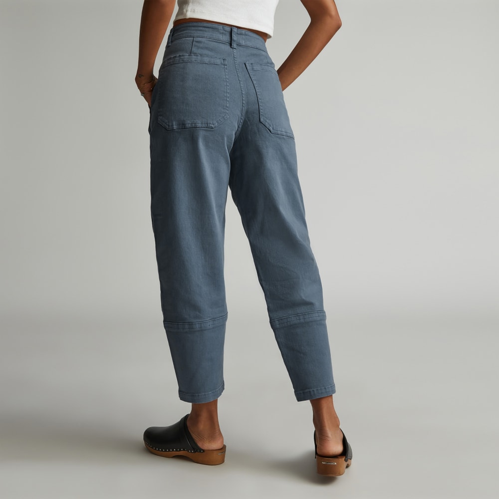 The Utility Barrel Pant | Faded Blue | Regular