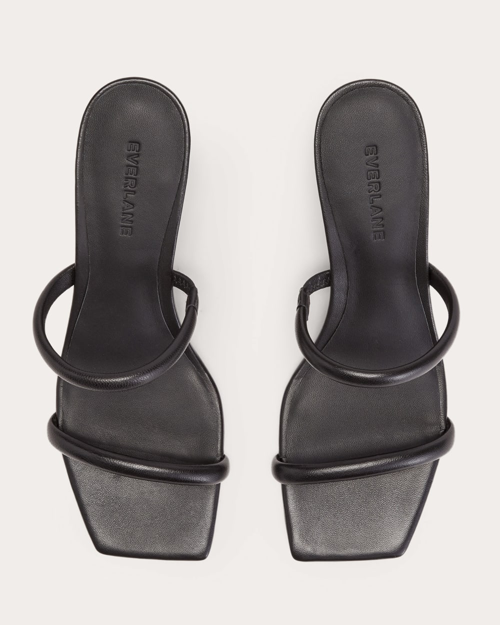 The Double Strap Heel | Black