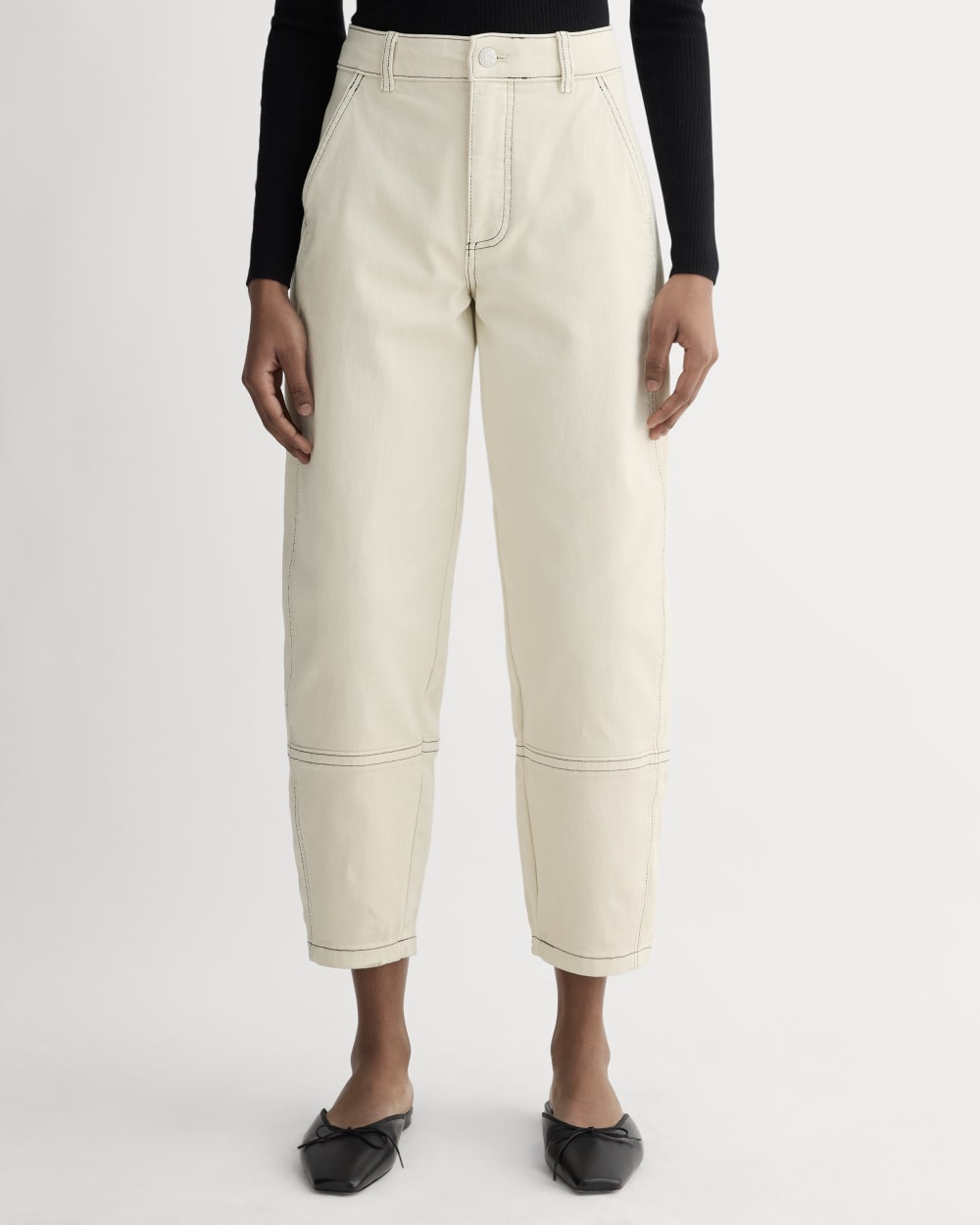 The Utility Barrel Pant | Natural | Regular