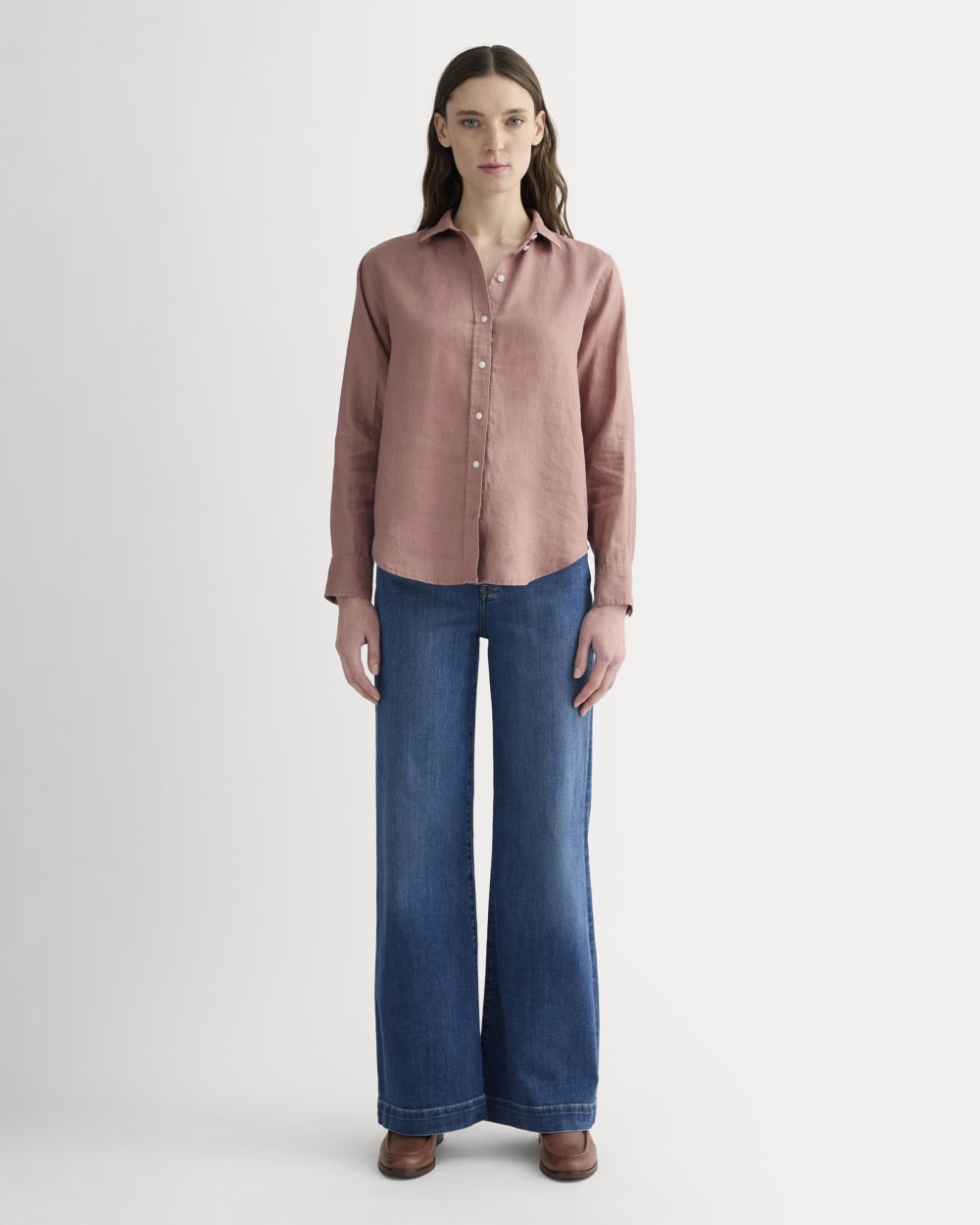 The Must-Have Shirt in Linen | Rose Dusk