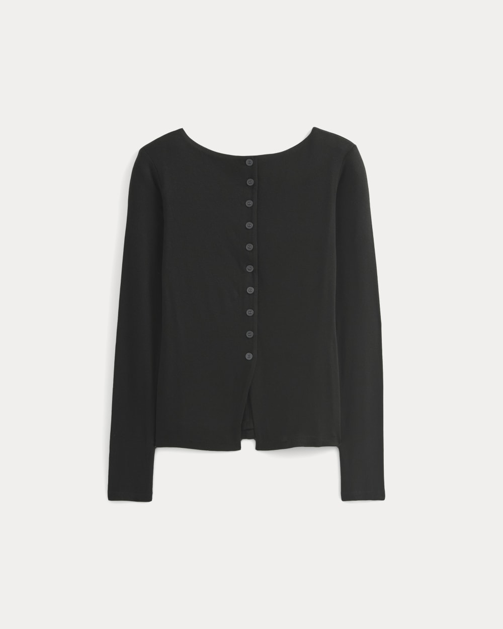Button-Up Top in Butterluxe | Black