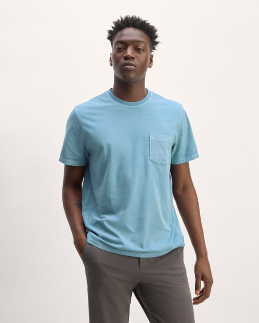 The Essential Organic Garment-Dyed Crew | Spring Lake