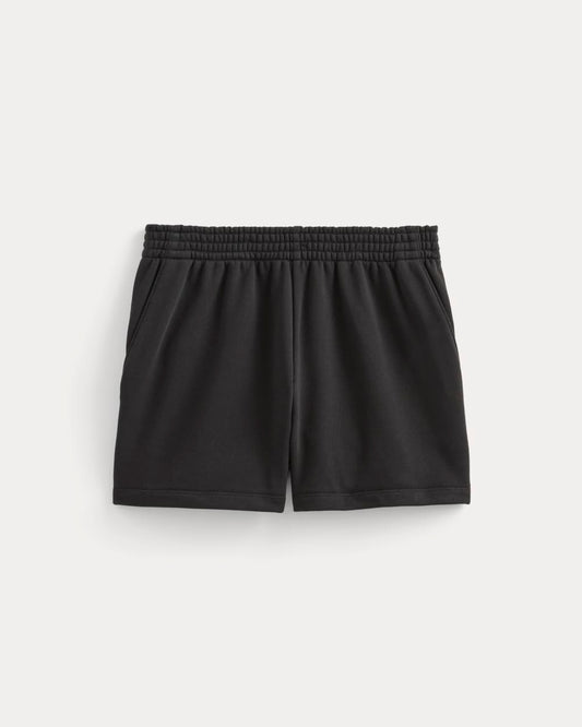 The Off Duty French Terry Short | Black