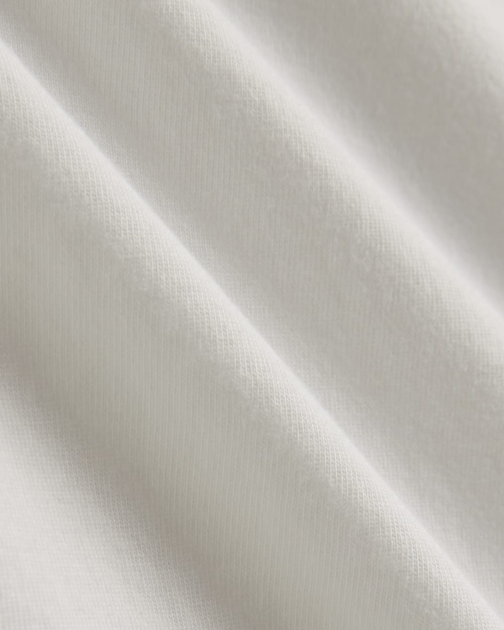 The Box-Cut Tee in Essential Cotton | White | No Pocket