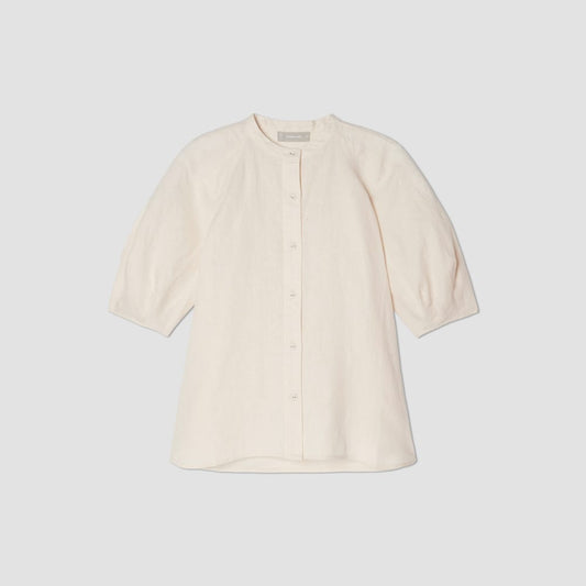 The Linen Puff Sleeve Shirt | Canvas