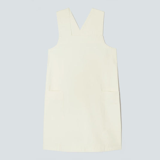The Cross-Back Apron Mini Dress | Canvas