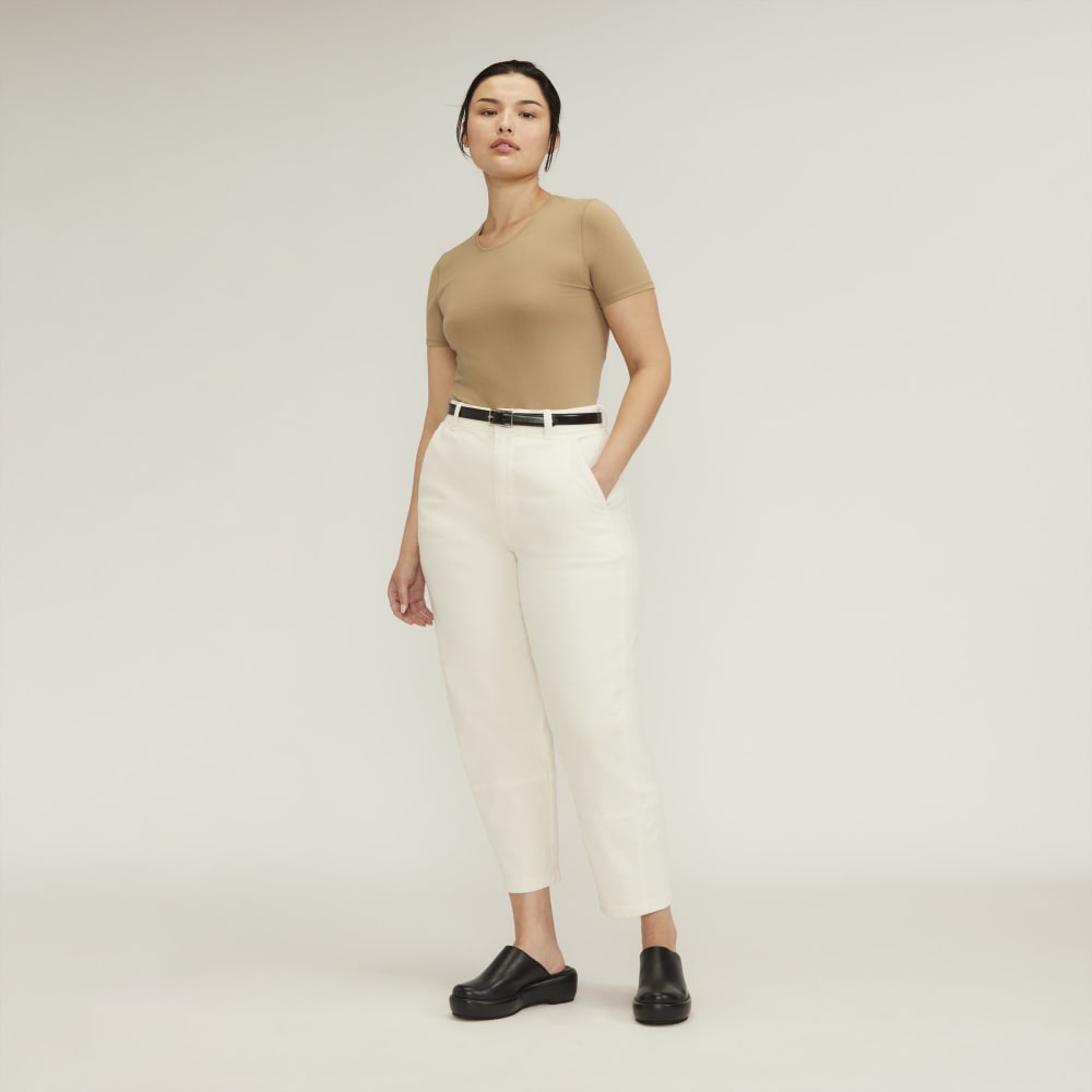 The Supima® Form Crew Neck Tee | Tiger's Eye