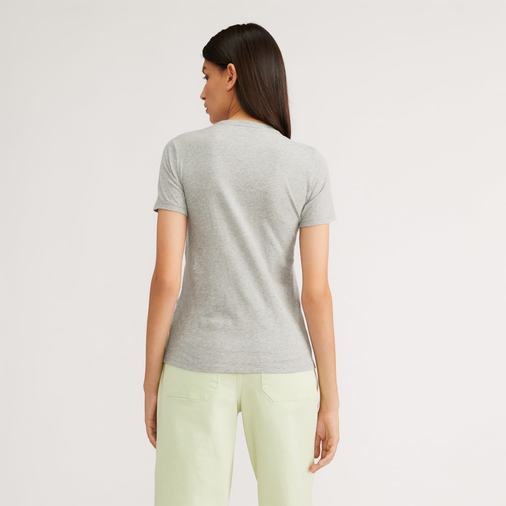 The Organic Cotton Crew Tee |  Heathered Grey