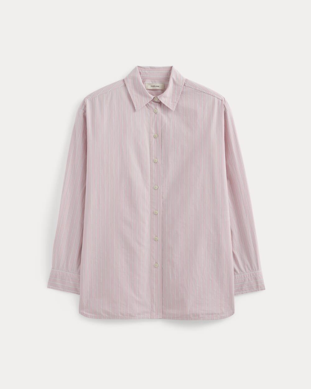 The Boyfriend Shirt in Ultrasoft Cotton | Pink / White