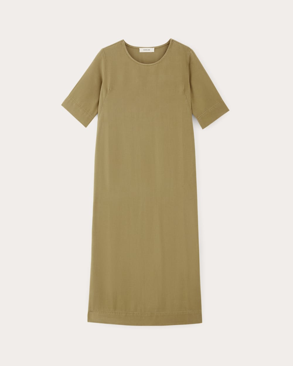 The Relaxed T-Shirt Dress in Buttersoft | Fennel Seed
