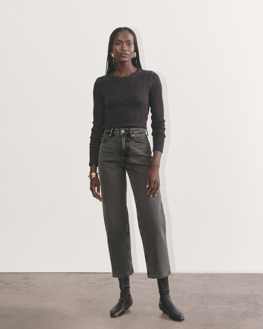 The Way-High® Hourglass Jean | Washed Black | 27 1/2 Inseam