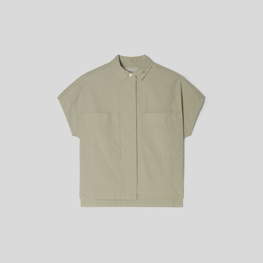 The Short-Sleeve Box Shirt | Seagrass