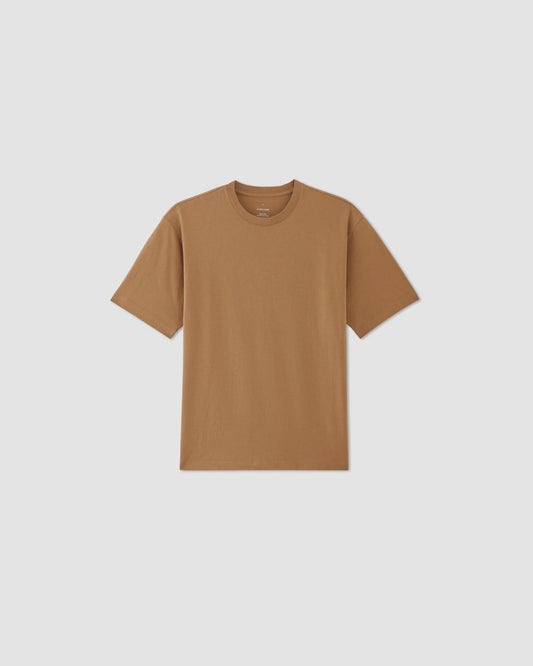 The Premium-Weight Relaxed Crew | Uniform | Toasted Coconut