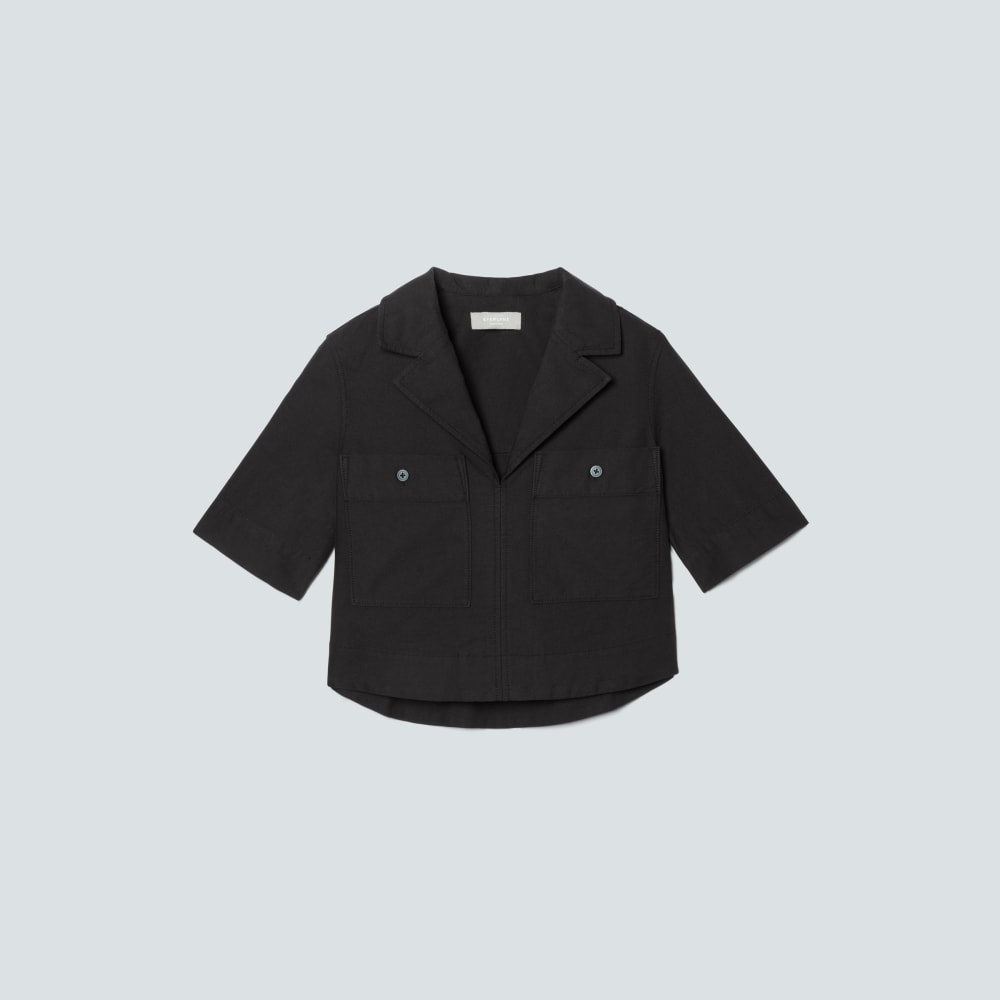 The Oxford Popover | Black