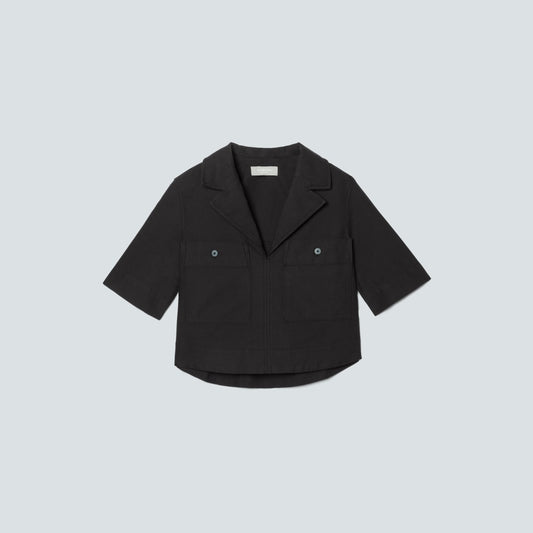 The Oxford Popover | Black
