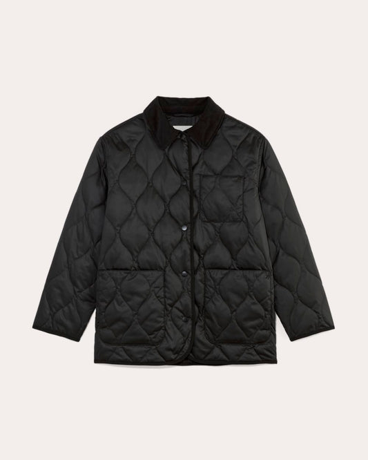 The Quilted Ranch Jacket | Black
