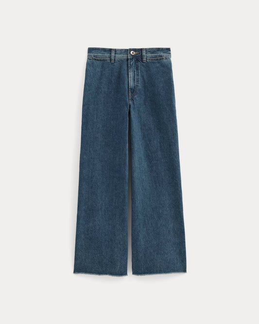 The Mariner Cropped Jean | Mid Indigo