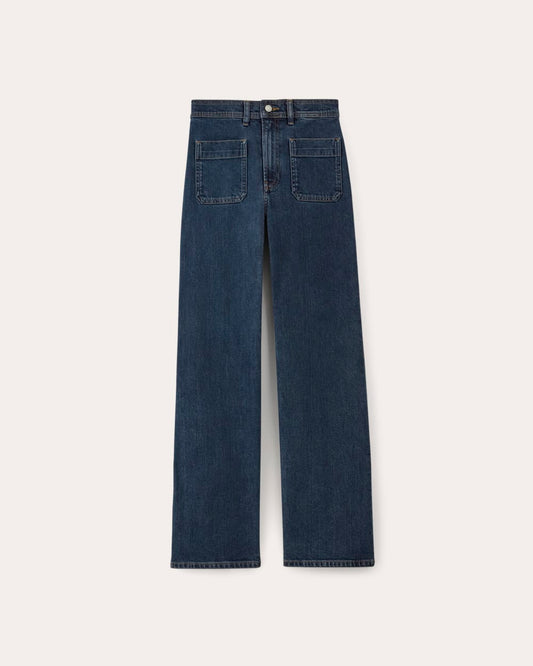 The '70s Wide Jean | Indigo Rinse