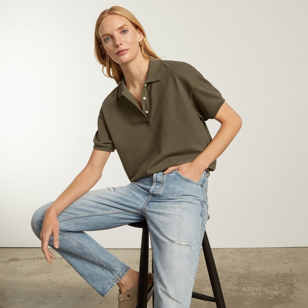 The Oversized Polo | Beech