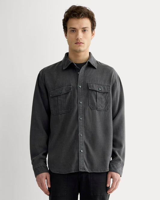 The Utility Shirt Jacket in Buttersoft | Graphite