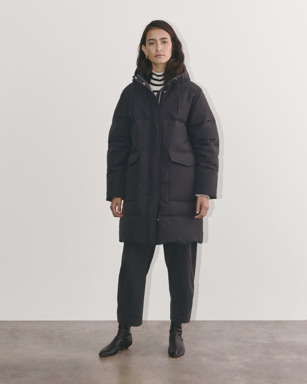 The Long Puffer | Black