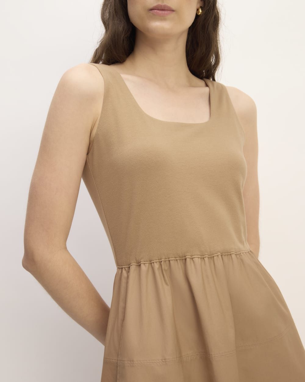The Supima® Jersey Riviera Dress | Tiger's Eye