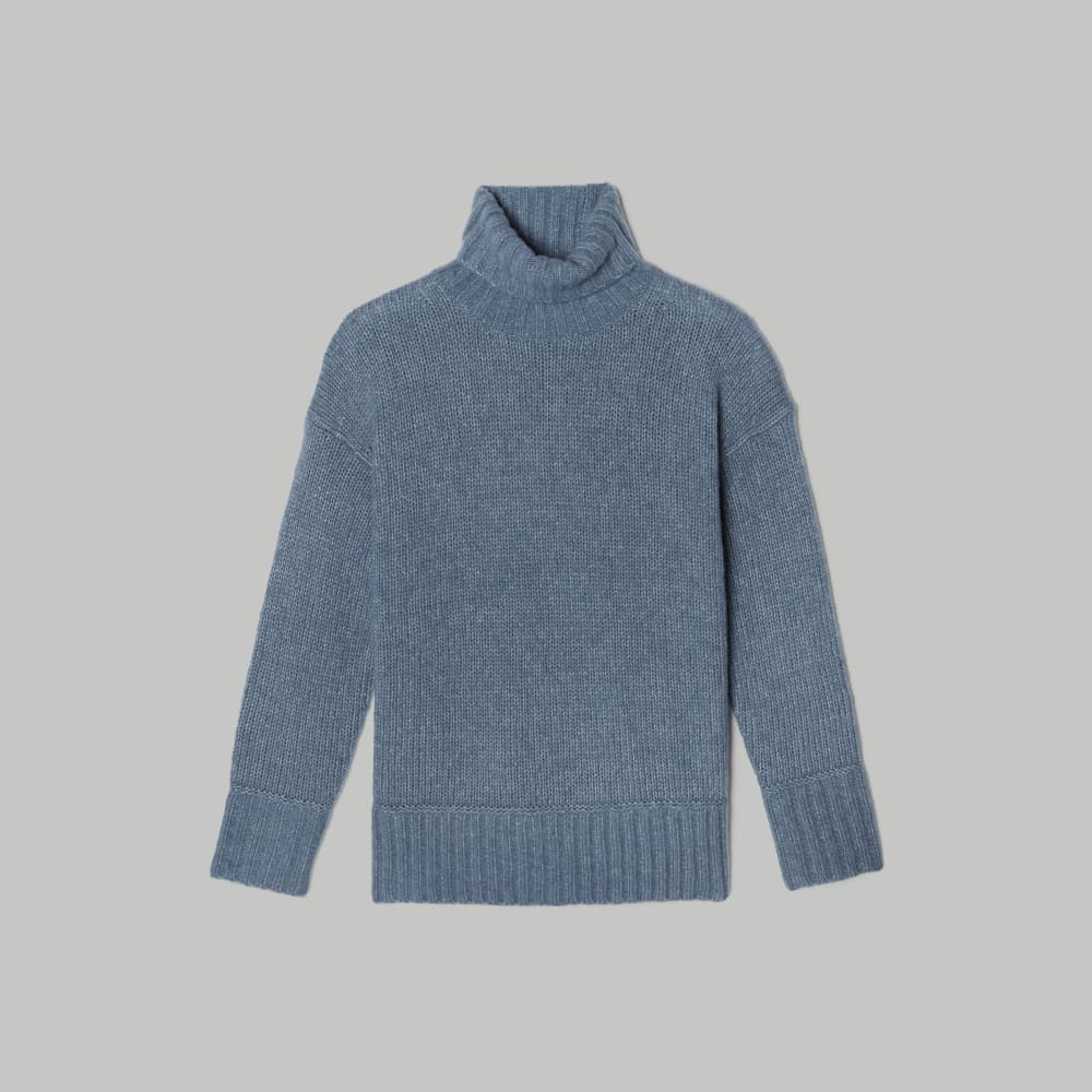 The Cloud Turtleneck | Faded Blue